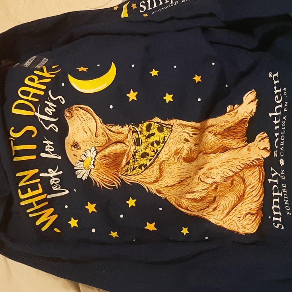 Simply Southern size large adult dark blue